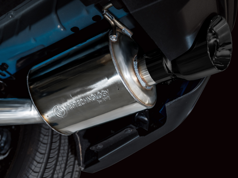 Ford Mustang Performance Exhaust - AWE Tuning - Cat Back Touring Edition - Dual Diamond Black Tips - `24-`27